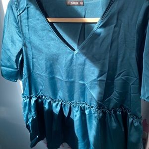 SHEIN peplum top